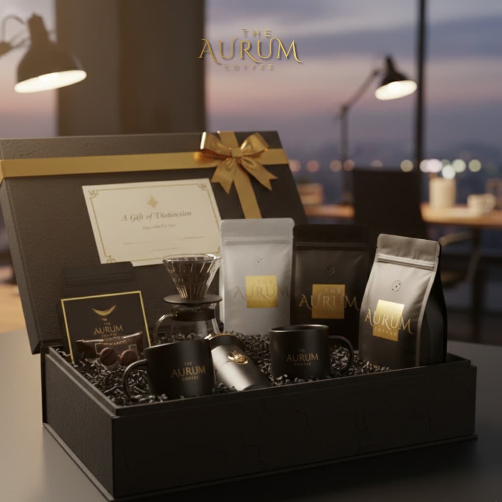 The Aurum Coffee — Hampers gift set